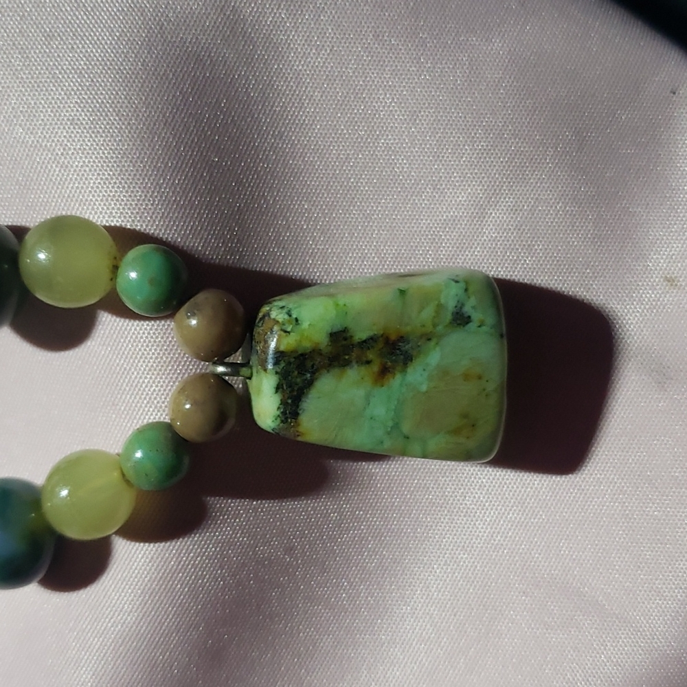 Semi precious stone necklace